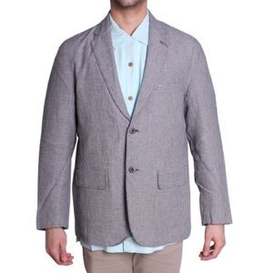 O’brien Blazer Navy Gray Houndstooth